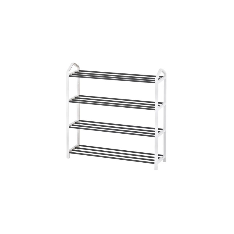 12 Pair Stackable Shoe Rack