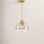Luminaire suspendu simple en verre Margos-1633139662