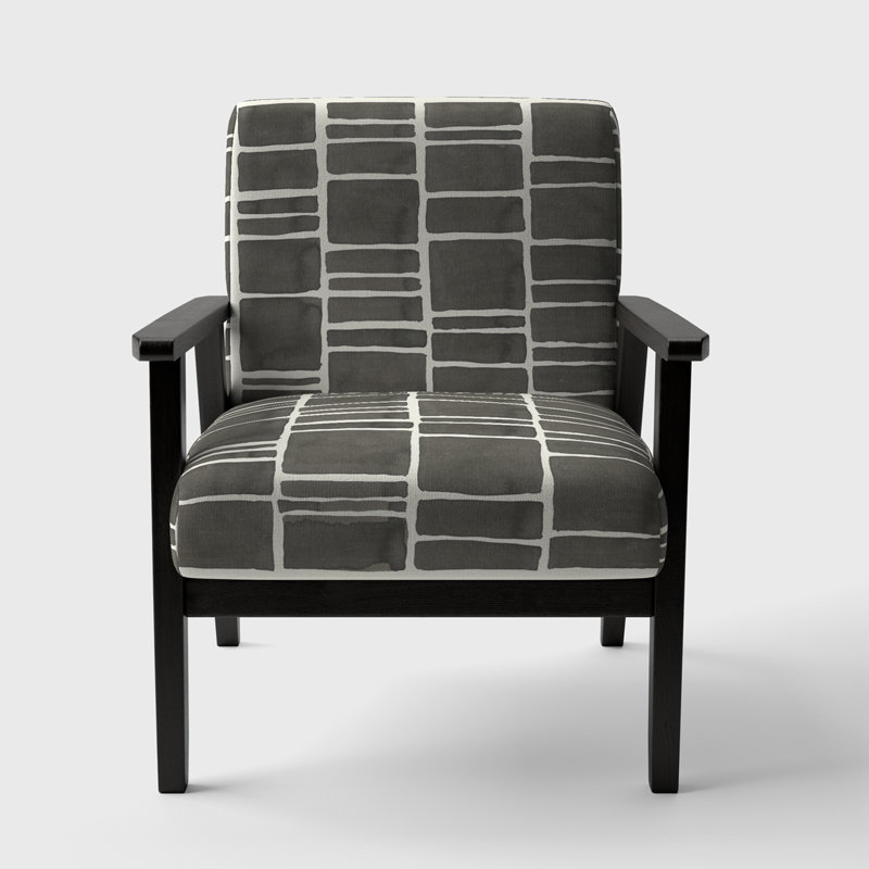 Fauteuil d'appoint rembourré 'Haimowitz - Minimalist Graphics IV -