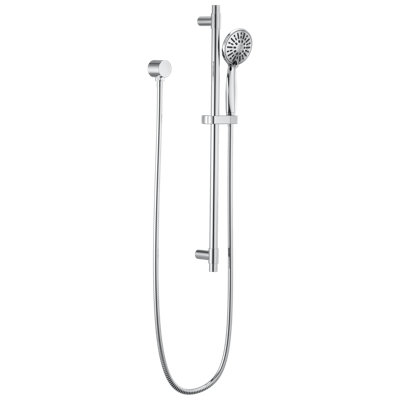 Slide Bar Hand Held Shower with Hose, Handheld Shower Head