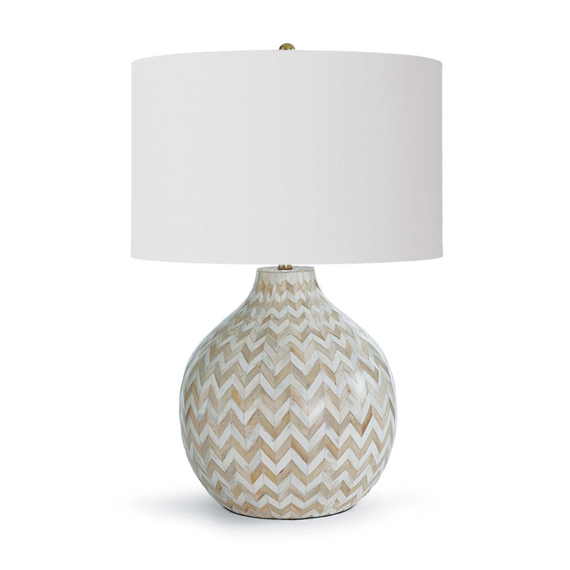Bone Table Lamp, Natural