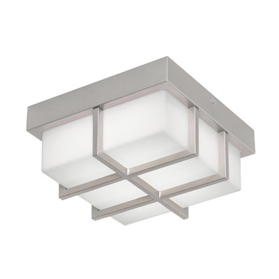 August 8.11'' W LED Outdoor Flush Mount