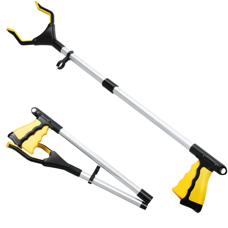 Carrena Push Brooms, Yellow