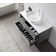 Colmar 47.01'' Single Bathroom Vanity with Solid Surface Top