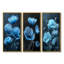 Bleu, noir, nature, Nuance, coquelicots I - Collection de reproductions sur toile Poppies-1007221916-1007221911-1007221910