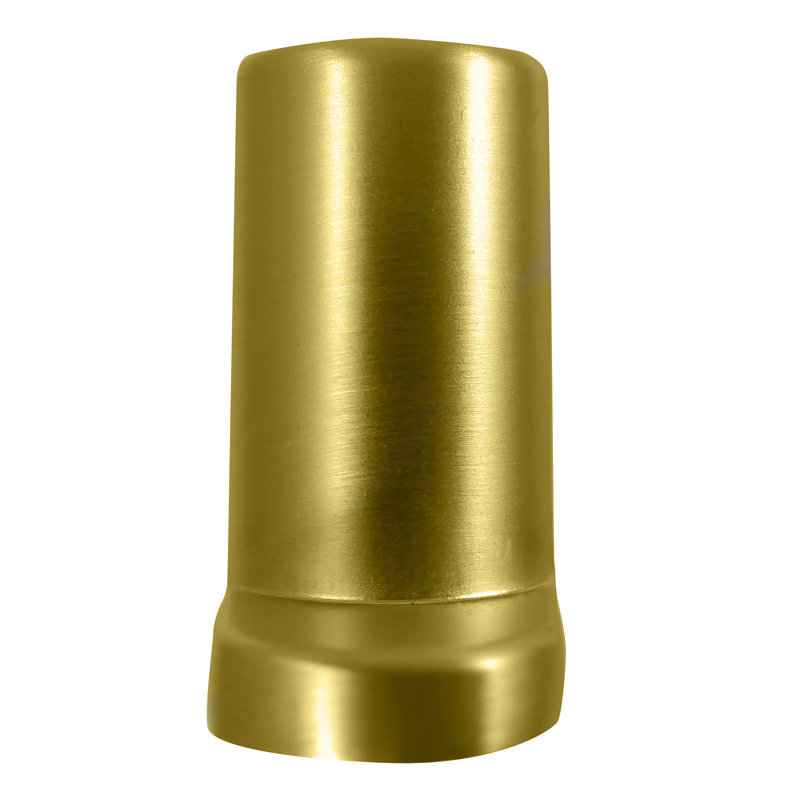 Aspen Matte Brushed Brass Oval Bar Handle Pull