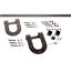 Ensemble de quincaillerie de porte de grange en fer à cheval de qualité supérieure avec rail pour portes 1 3/8 po-336479158-336479136