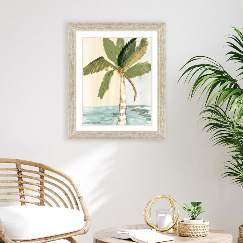 Oasis Palm II, art encadré