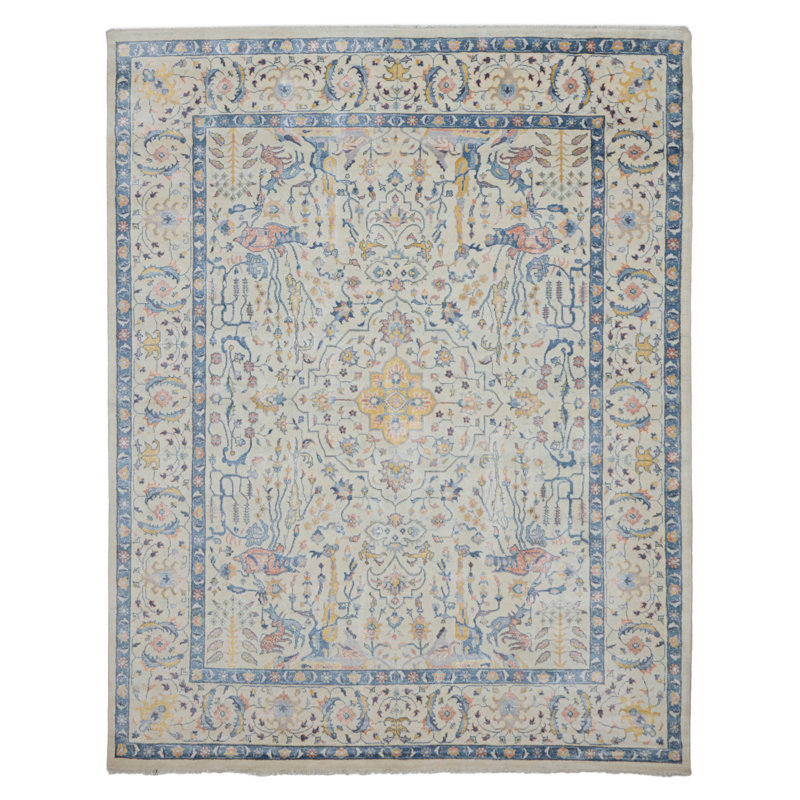 Tapis crème Heritage 7 pi 10 po x 9 pi 11 po