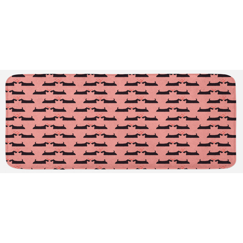 Tapis de cuisine pour chien Scottie