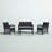 Jaggers 4 - Person Patio Conversation Set with Cushions