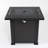 Lochbuie Square Propane Smokeless Fire Pit Table-1253391341