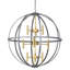 Saturn Chandelier - 32"W