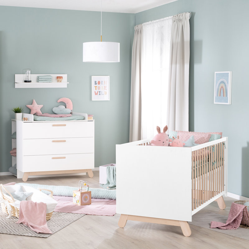 Clara Convertible 2 -Piece Nursery Furniture Set