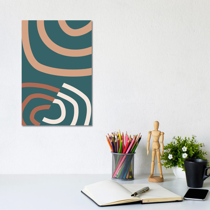 Linea VID - Print on Canvas, Wrapped Canvas, 20.32 cm H x 30.48 cm W