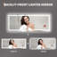 LED Bathroom Mirror with Lights, Dimmable Anti-Fog Smart Vanity Mirror with Memory Function