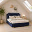 Lit de rangement rembourré Waverton-132788748-132788747
