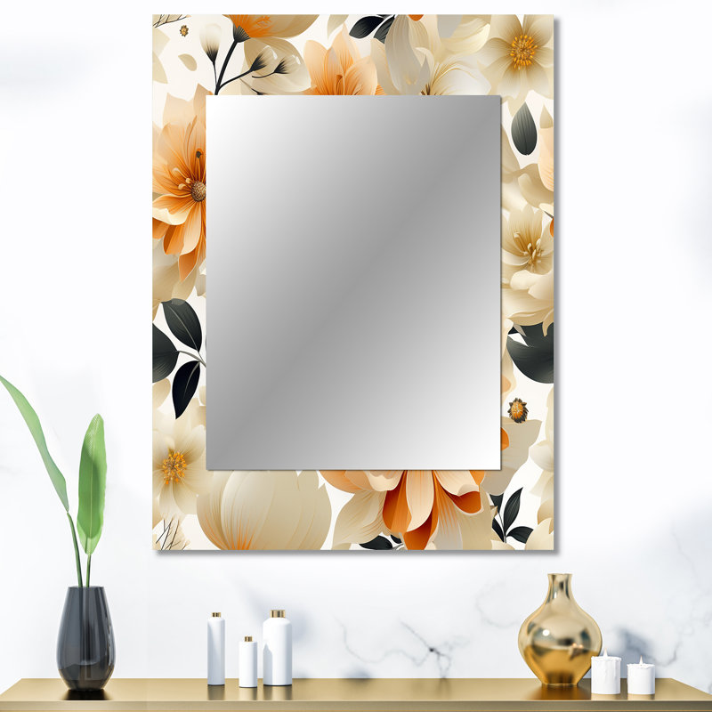 Diemer orange et beige Diemer, 40 po x 30 po