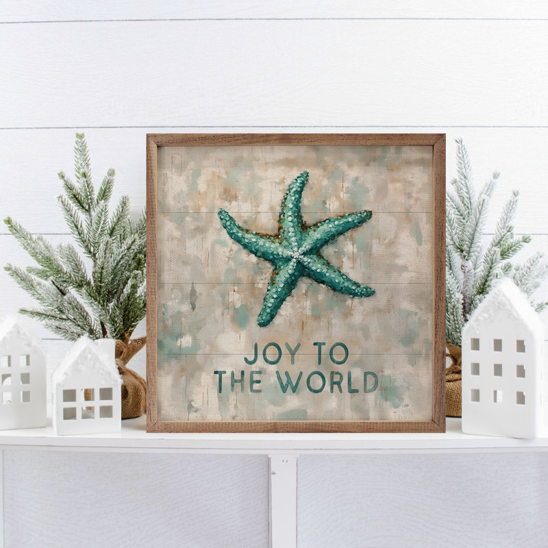«Joy To The World Starfish», H 24 po x l 24 po