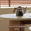 Table elliptique en bois massif pour un usage domestique-855372180