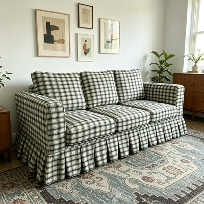 American Country Design Three-seater Sofa