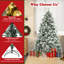 Arbre de Noël artificiel illuminé 6/7 pi-1478944137