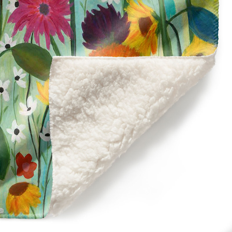  Couverture douce en sherpa, 51 po x 60 po