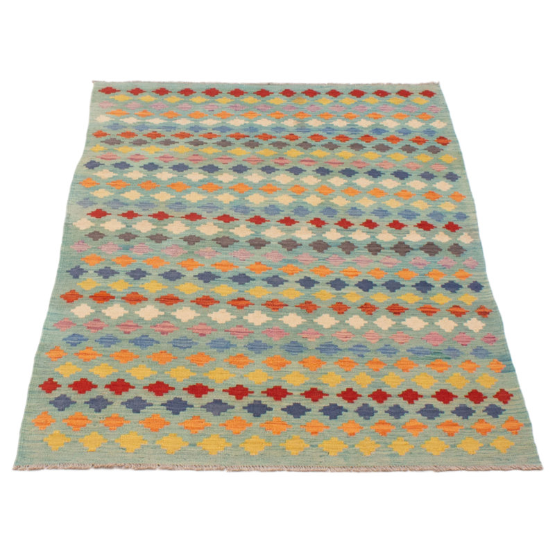 Tapis unique bleu clair 3 pi 10 po x 6 pi 3 po Apria