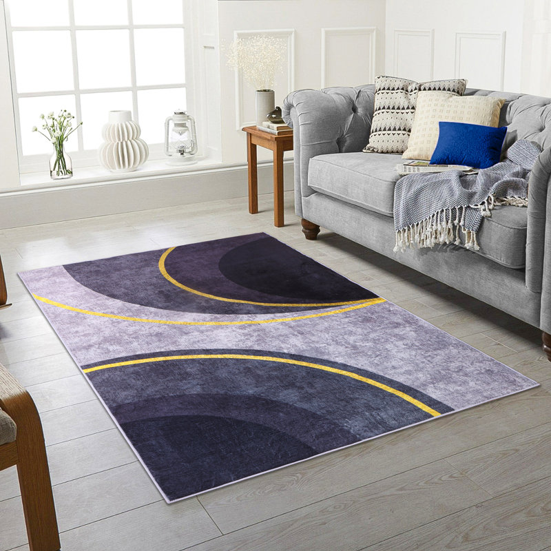 Brusch Abstract Area Rug, Rectangle 120 x 160cm