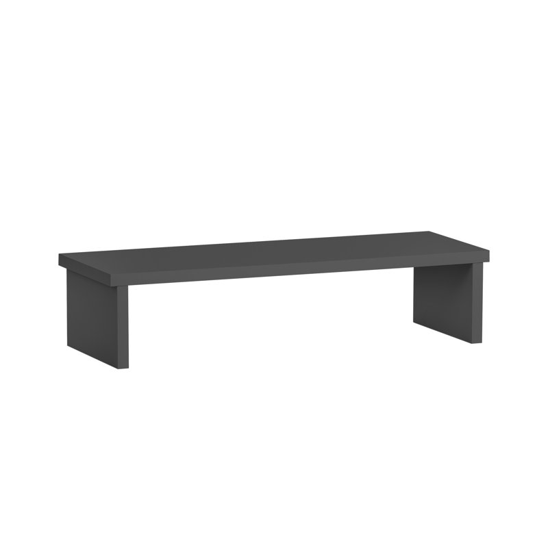 Daphne Manufactured Wood Monitor Stand, Anthracite