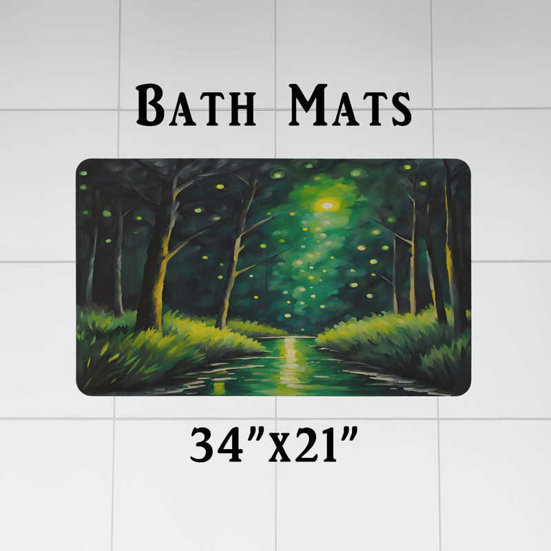 Rideau de douche avec tapis de bain SH01261, H 72 po x l 70 po