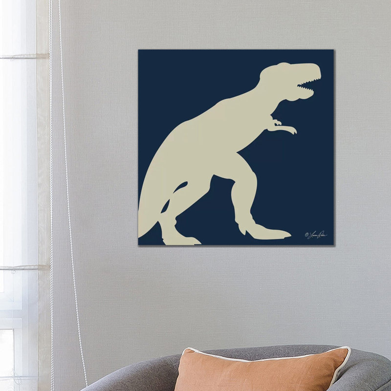 Dino I by Lauren Rader - Wrapped Canvas Print, 66.04 cm H x 66.04 cm W x 3.175 cm D