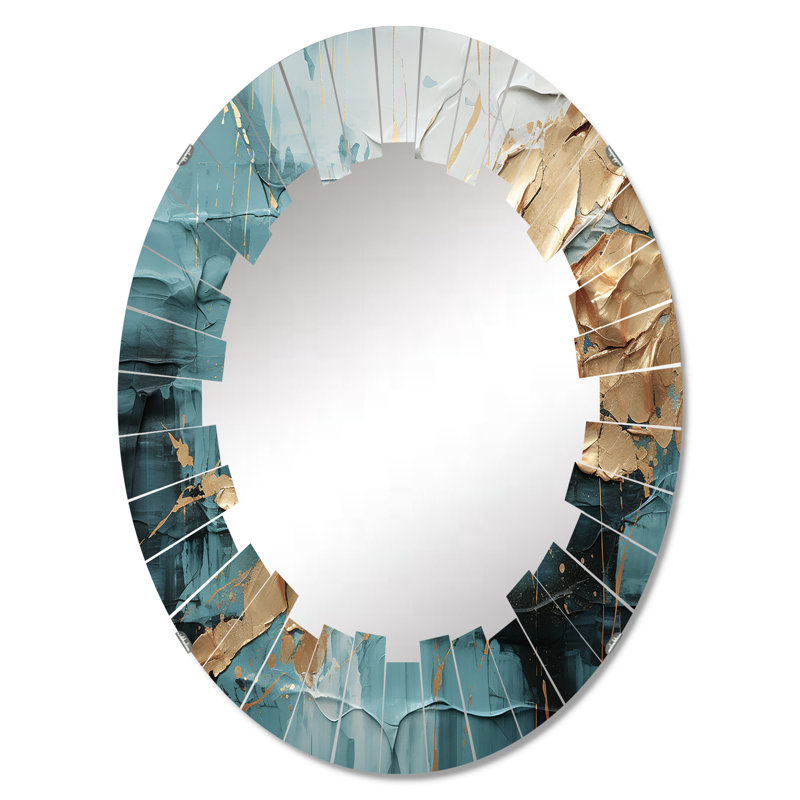 Canavest - Miroir mural moderne ovale, 30 po x 20 po