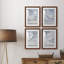 Ciel bleu I - ensemble de 4 cadres photo-547355242-547355255