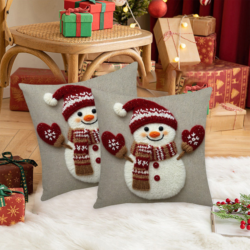 Housse de coussin de Noël