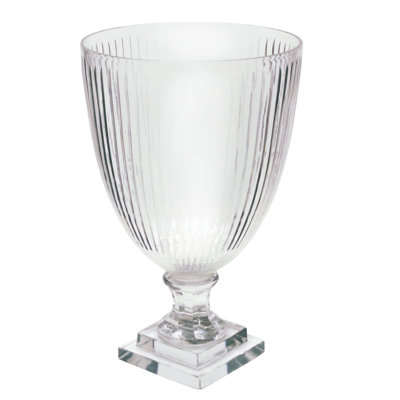 Vase de table à rayures coupées Jiron