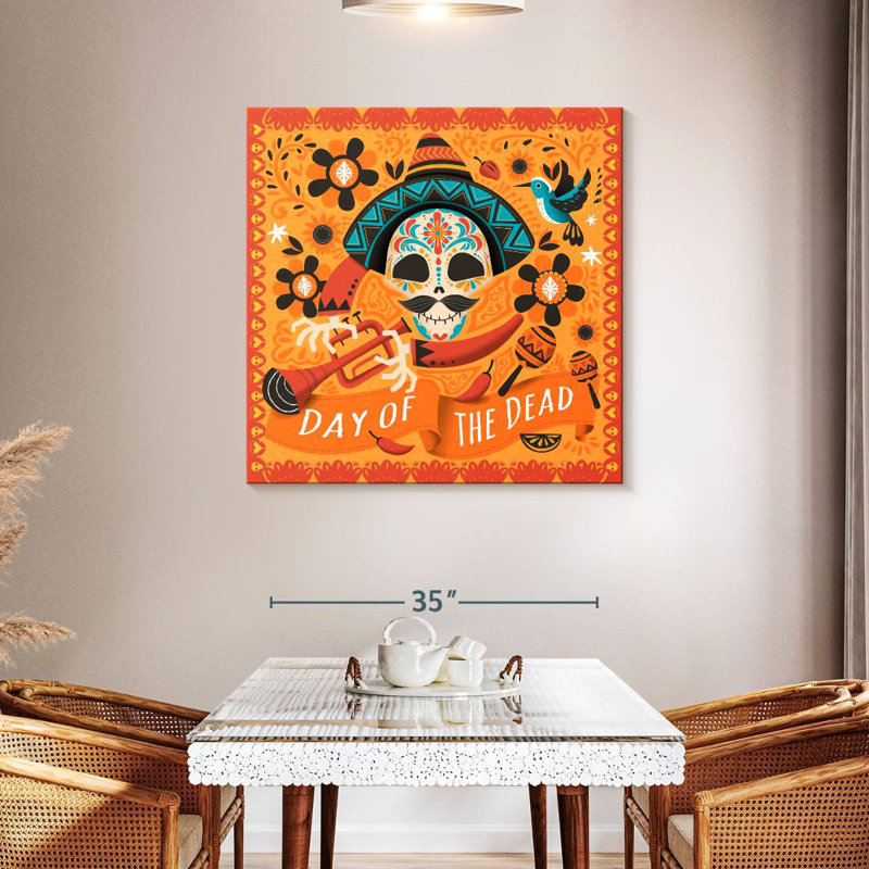 Lelend, Jour des Morts, Mexique, H 39 po x l 39 po
