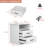 2 Drawers Nightstand With Charging Station-1990709994
