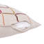 Housse de coussin carré à carreaux en mélange de coton texturé-92466423-92466421-92466424