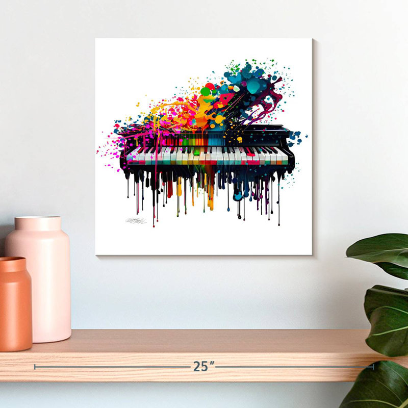 Concours de piano visuel Abarca, H 16 po x l 16 po