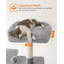 Maison pour chat 56 "à plusieurs niveaux-1113063618