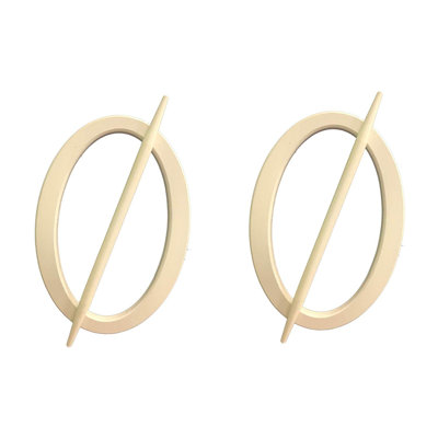 Ensemble de 2 rideaux en bois Classic