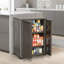 Grande armoire de rangement robuste avec 2 portes, espresso-58931535-58931534