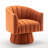 Murrow Velvet Swivel Barrel Chair-409425050