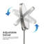 Miroir grossissant circulaire autoportant-93468252