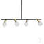 4 - Light Kitchen Island Chandelier
