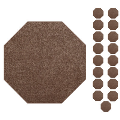 Ensemble de tapis d'intérieur / extérieur en polyester touffeté à la machine Barcomb