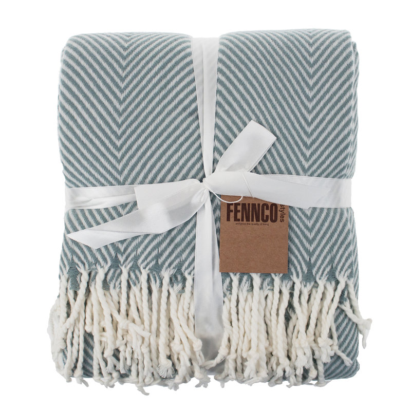 Knitted Throw Blanket