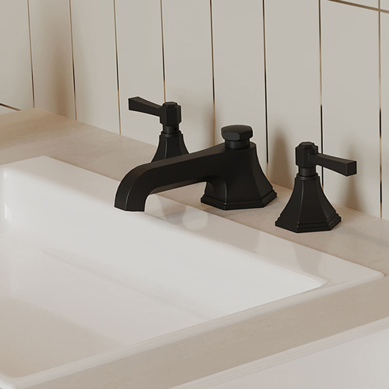 8 Inch Widespread Bathroom Faucet With Drain Assembly 3 Hole Bathroom Sink Faucets Brass Double Handle Bathroom Basin Mixer Taps