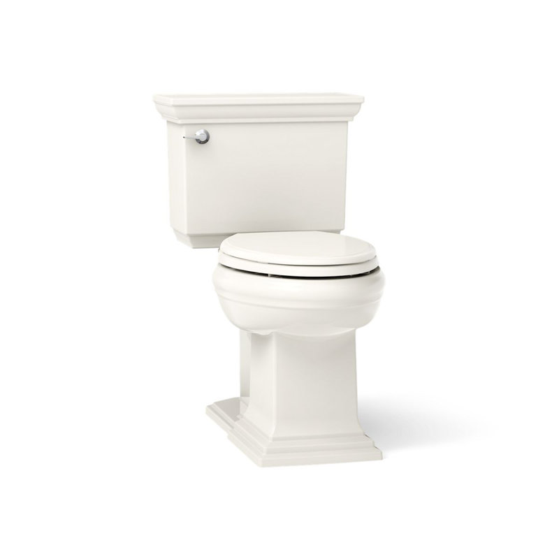Memoirs™ 1.28 GPF Water Efficient Elongated Two-Piece toilet (Seat Not Included), Biscuit